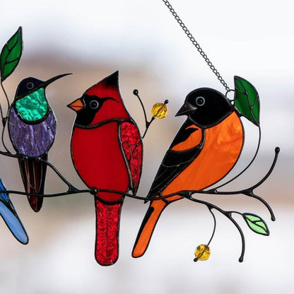 Rynx | VöGel Stained Glass Window Hanger