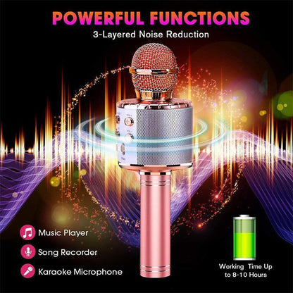 RYNX | Wireless Bluetooth Karaoke Microphone