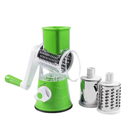 Rynx | 3 In 1 Rotating Cheese Grater Vegetable Cutter