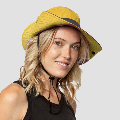 RYNX | SunWise UV Protection Foldable Sun Hat Yellow