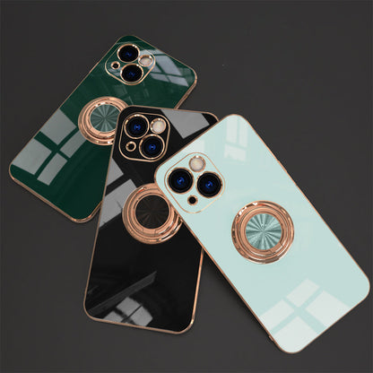 Rynx | Plated iPhone Case with Ring