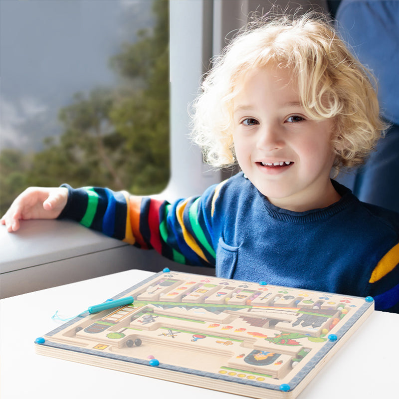 Rynx | Wooden educational maze toy for children