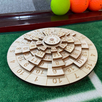 RYNX | Safecracker 50 Wooden Puzzle - Difficult Mathematical Brain Teaser For Adults