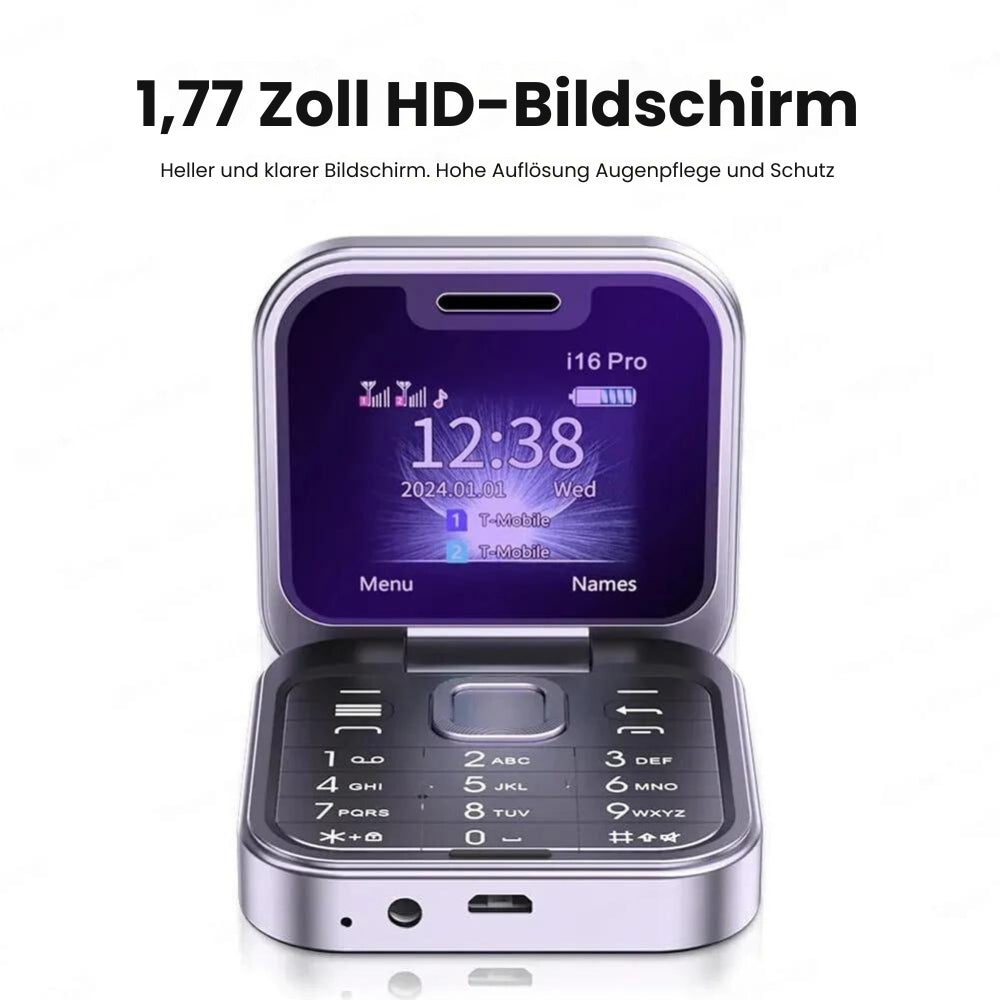 RYNX | 2024 New Mini Flip Phone