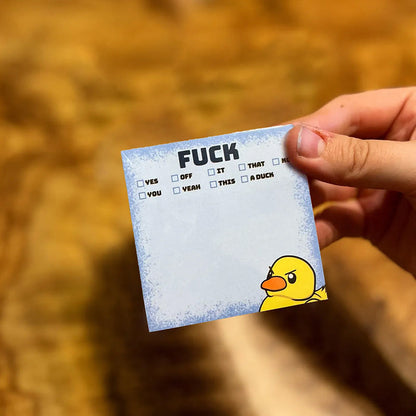 Rynx | Funny, cheeky sticky notes with duck