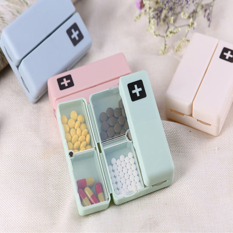 Rynx | 7 Compartments Portable Pill Case