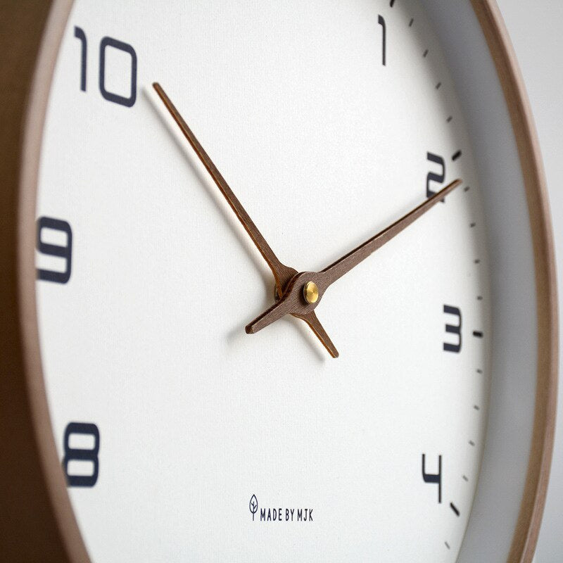 RYNX | Scandinavian wooden wall clock - Timeless luxury & design