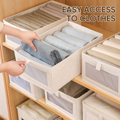 Rynx | Visual Window Cotton and Linen Storage Box