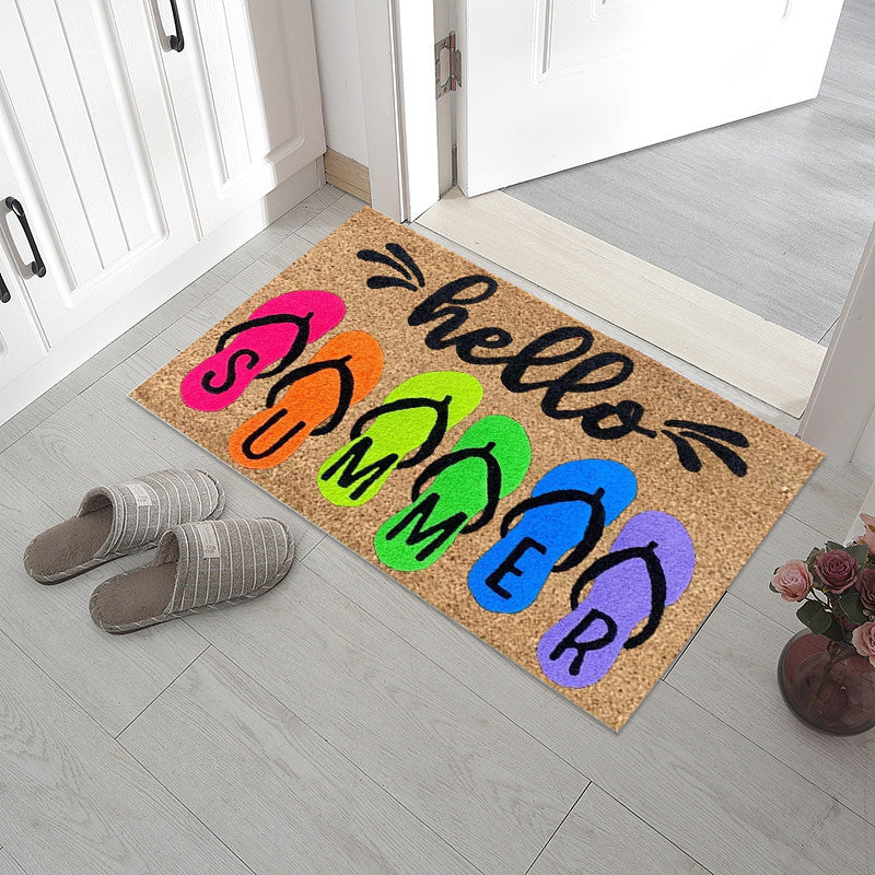 Rynx | Welcome Decorative Doormat, Non-Slip Mats for the Entrance Area