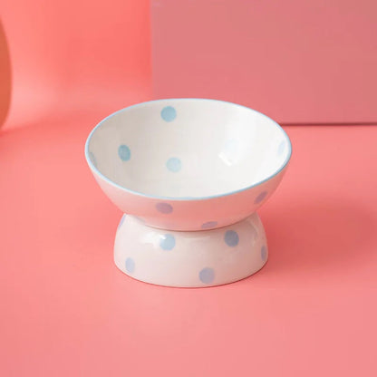 Rynx | Elevated ceramic pet bowl for small dogs and cats