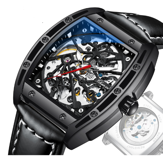 Rynx | Men's Skeleton Automatic Mechanical Watch
