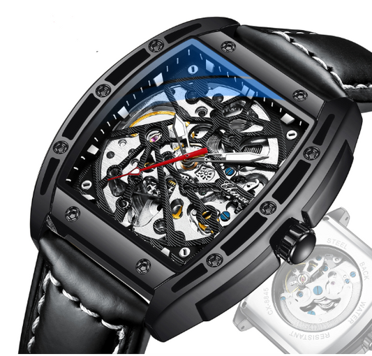 Rynx | Men's Skeleton Automatic Mechanical Watch