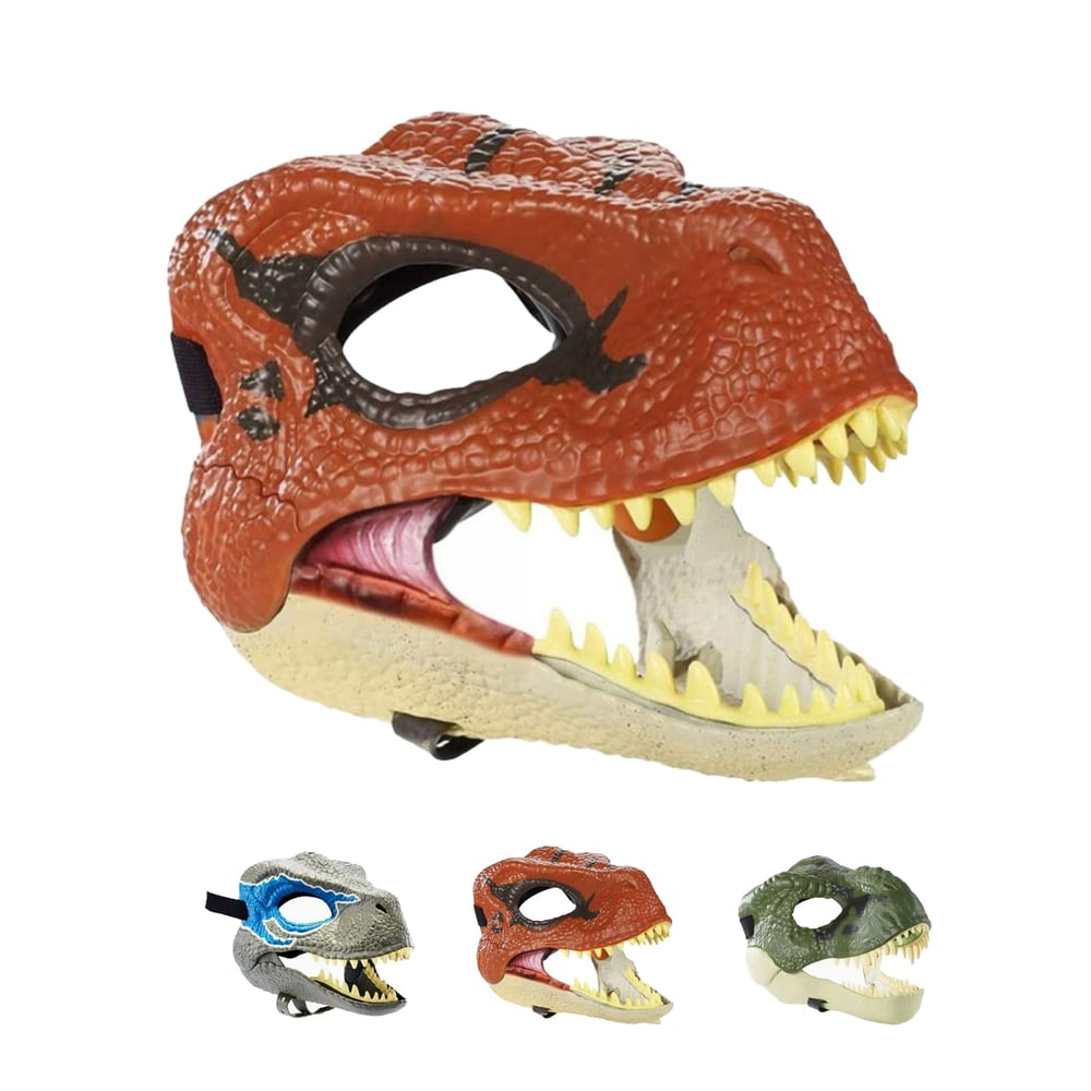 Rynx | Dinosaur mask with movable jaw – Also suitable for dogs
