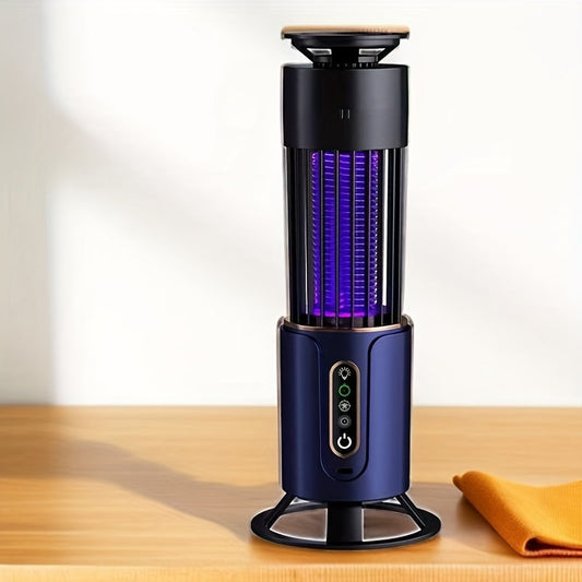 Rynx | Rechargeable Multi-Functional Mosquito Killer Lamp - USB Powered, Dual Light Colors, Indoor and Outdoor Bug Zapper for Home, Bedroom, Office, RV, Camping - Effective and Easy to Clean