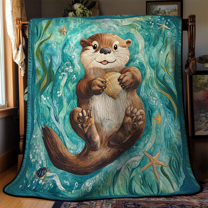 Rynx | Lying Sea Otter Quilt