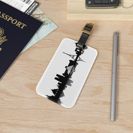 Rynx | Elegant Paris Acrylic Luggage Tag