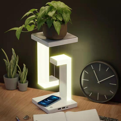 Rynx | Creative Smartphone Wireless Charging Suspension Desk Lamp Balance Lamp Floating For Home Bedroom