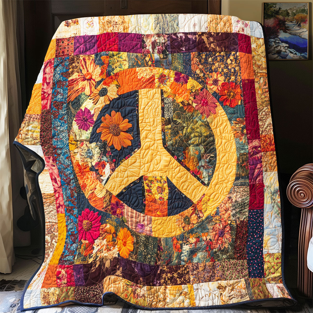 Rynx | Hippie Peace Quilt