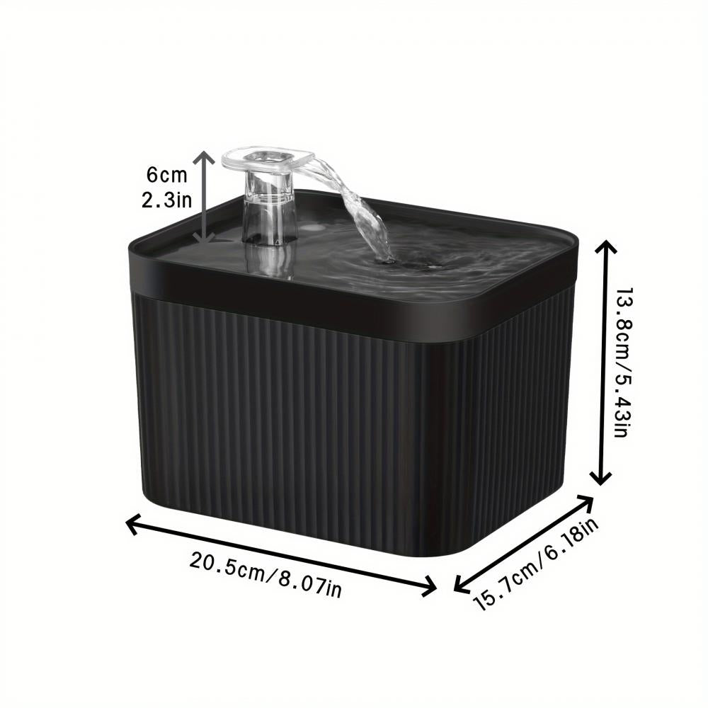 Rynx | 2.5L Automatic Cat Water Fountain with USB Silent Pump and Circulating Filter