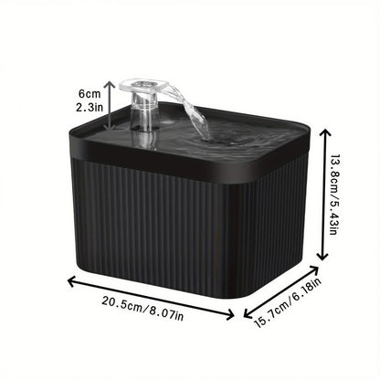 Rynx | 2.5L Automatic Cat Water Fountain with USB Silent Pump and Circulating Filter