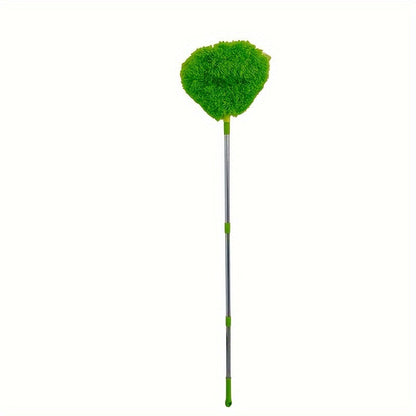 Rynx | Extendable Ceiling Fan Cleaner Duster - Removable and Washable Microfiber Brush, Reaches High Ceilings - Dust Removal for Fans, Furniture, Cars & More - Ideal for Bedroom, Living Room, and Wall Cleaning