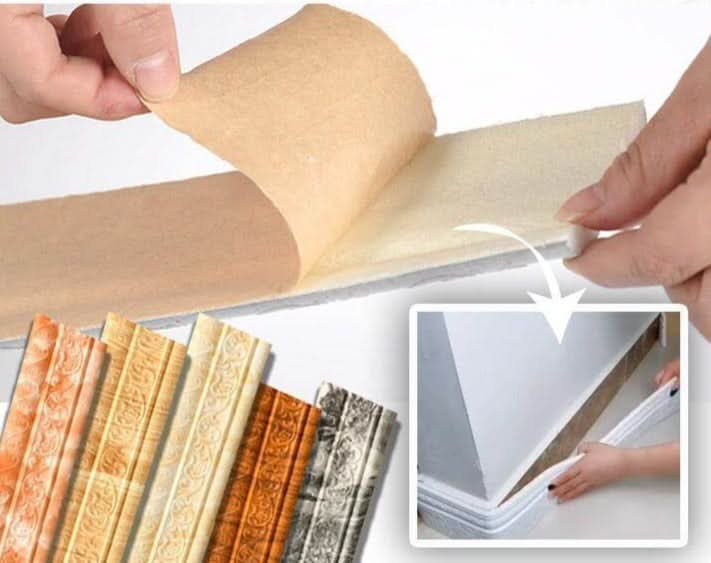 Rynx | 3d List - Self-adhesive 3d Wall Edge Stripe X 230 Cm