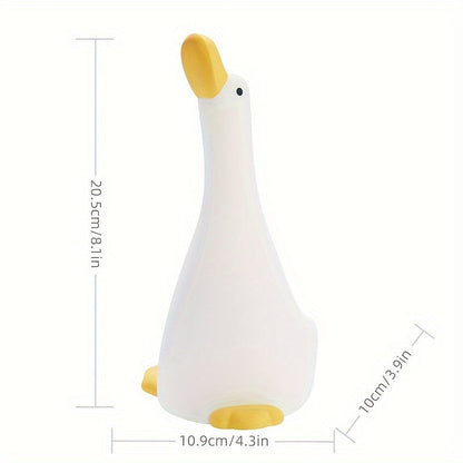 Rynx | DreamDuck - Silicone Night Light with USB Rechargeable Touch Sensor and 3 Brightness Levels