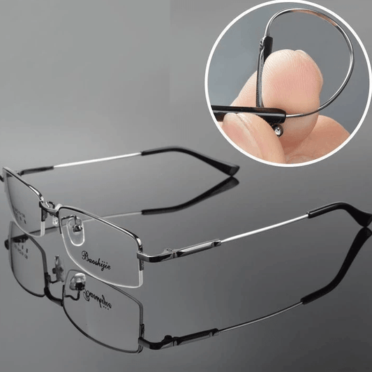 Rynx | Titanium Progressive Distance and Near Range Dual-Use Reading Glasses