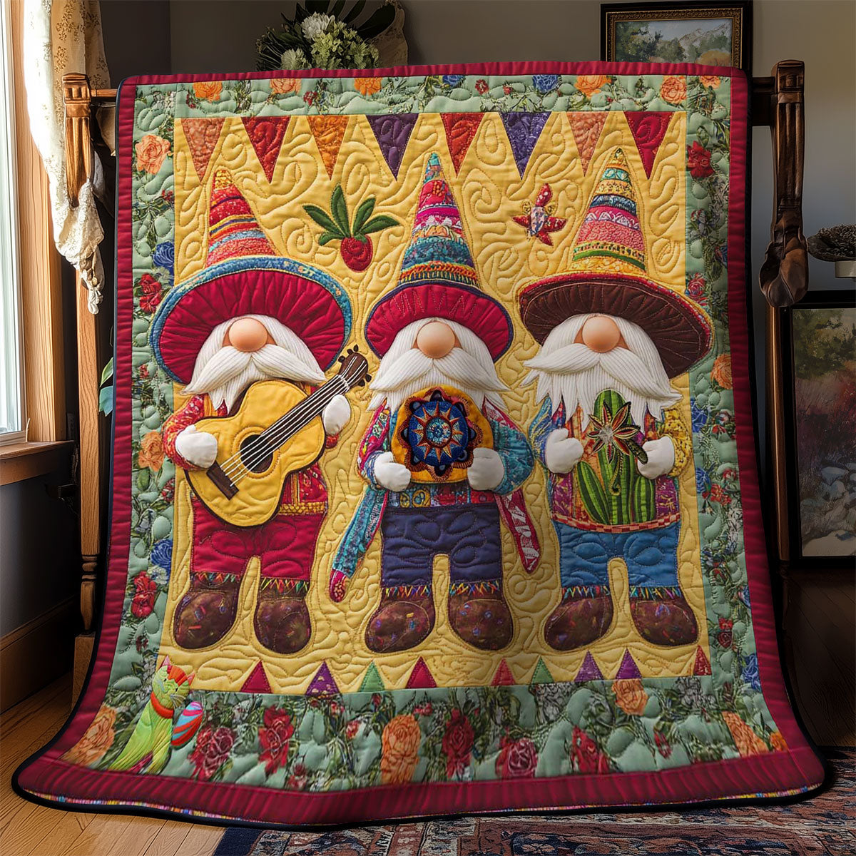 Rynx | Mariachi Gnomes Blanket