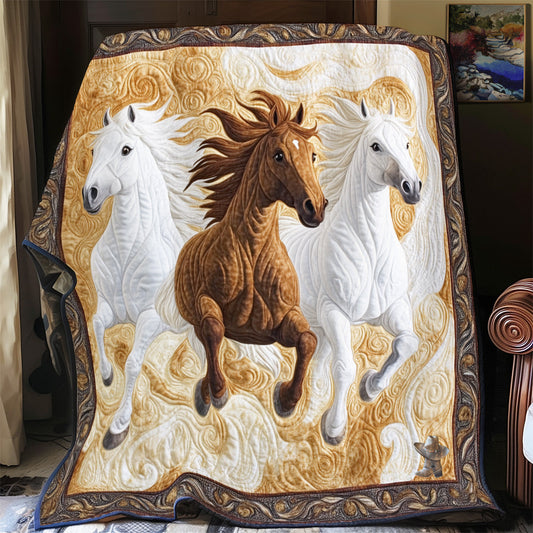 Rynx | Horse Quilted Blanket