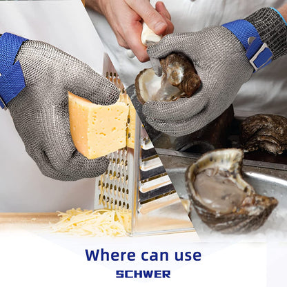 RYNX | Food grade stainless steel mesh metal glove