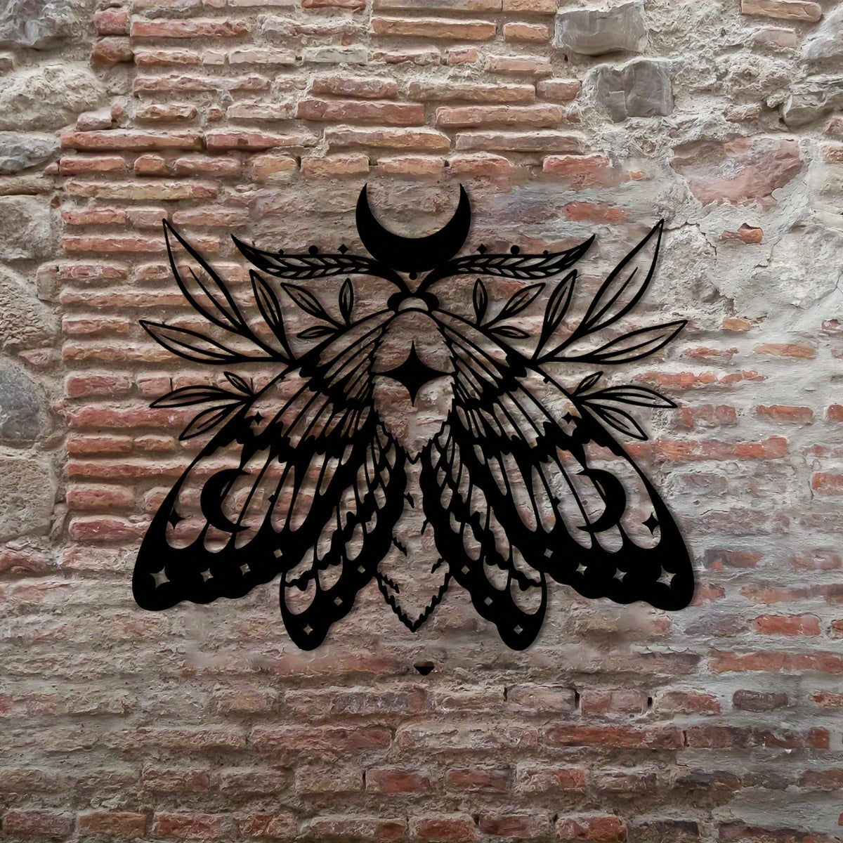 Rynx | LunaMoth - Bohemian Metal Wall Art