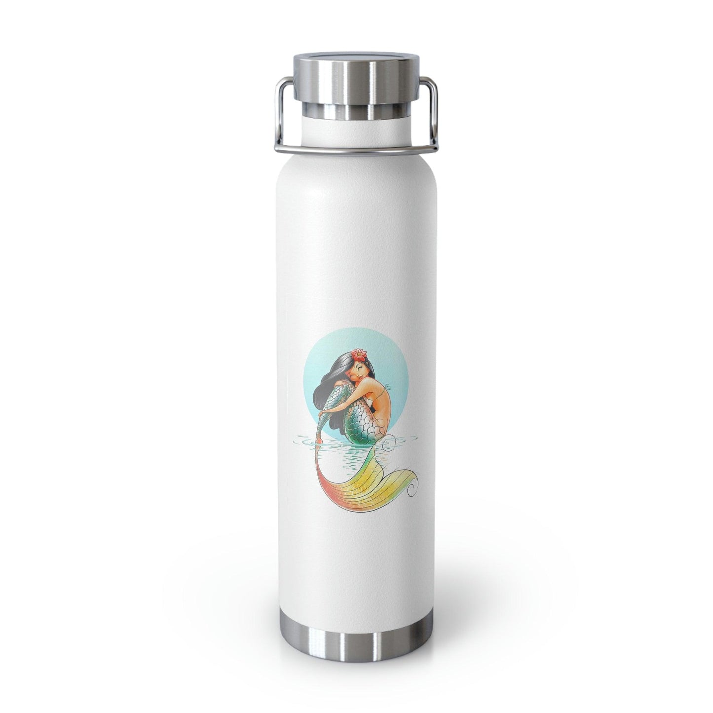 Rynx | Mermaid Magic Copper Insulated Water Bottle - 22oz