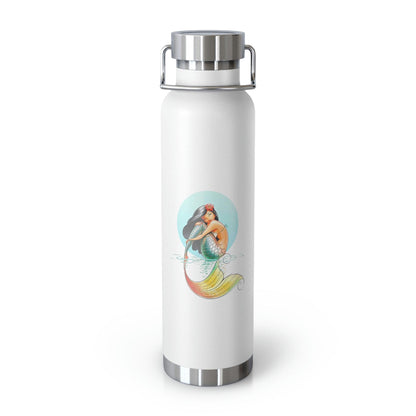 Rynx | Mermaid Magic Copper Insulated Water Bottle - 22oz