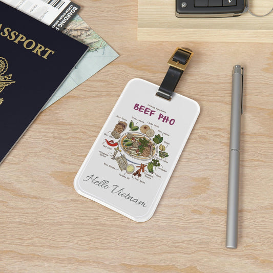 Rynx | Personalized elegant acrylic luggage tags by Maison d'Elite – Travel with elegance