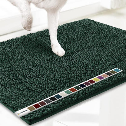 Rynx | Absorbent Chenille Entryway Rug – Non-Slip & Easy to Clean