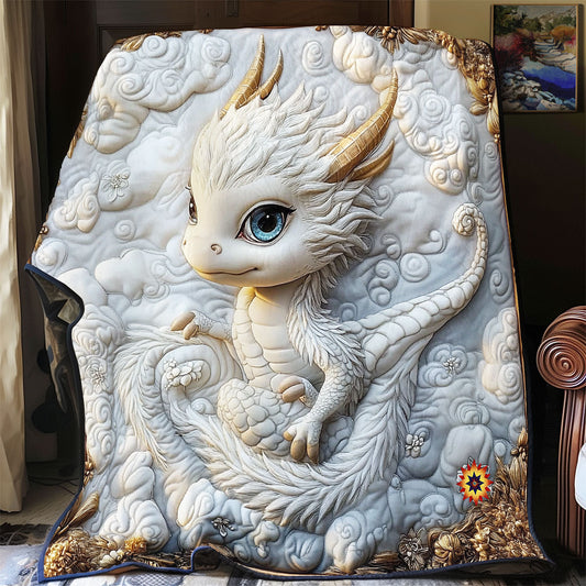 Rynx | Royal White Dragon Duvet