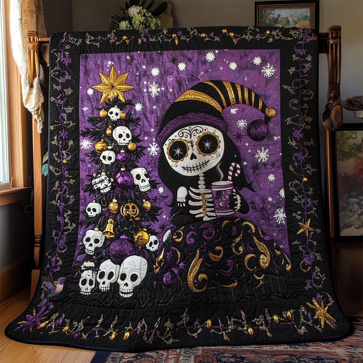 Rynx | Festive Skeleton Quilt