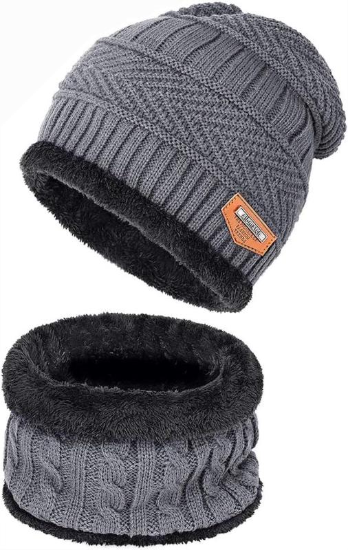 Rynx | Unisex Warm Winter Hat and Scarf Set