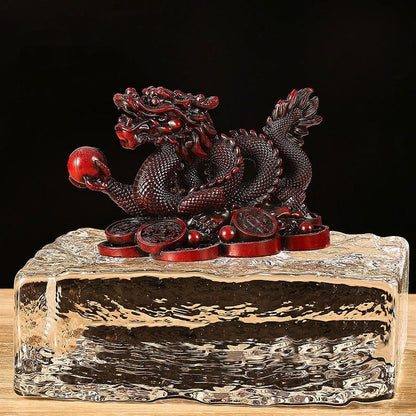 Rynx | Fortune Dragon Resin Decor for Home & Office
