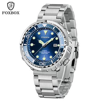 Rynx | Men's Quartz Watch Three-Hand Calendar Waterproof