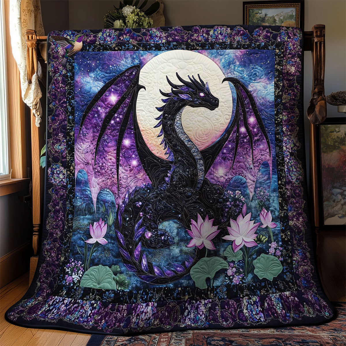 Rynx | Moonlight Dragon Quilt