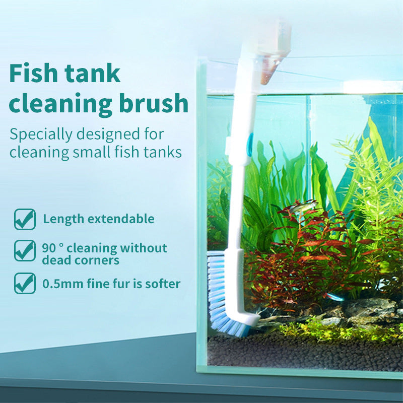 Rynx | Extendable Aquarium Algae Cleaning Brush