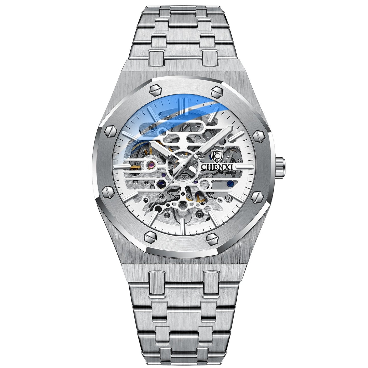 Rynx | Men's high-quality skeleton automatic mechanical watch