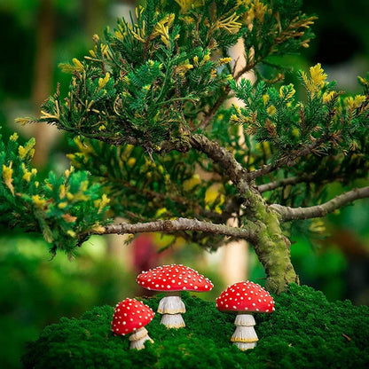 Rynx | 3pcs Fairy Mini Mushroom Solar Lights