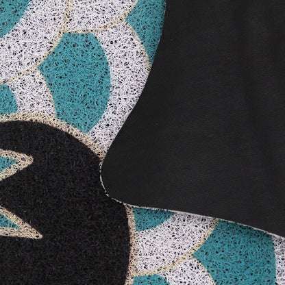 Rynx | Cute lake blue koi fish bath mat