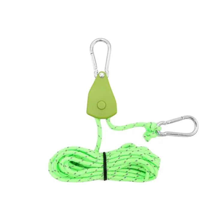 Rynx | 4 pieces | Adjustable outdoor camping rope – stable, reflective and compact