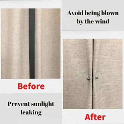 Rynx | 4 Pieces | Magnetic Curtain Clip - Elegant Pleats without Sewing