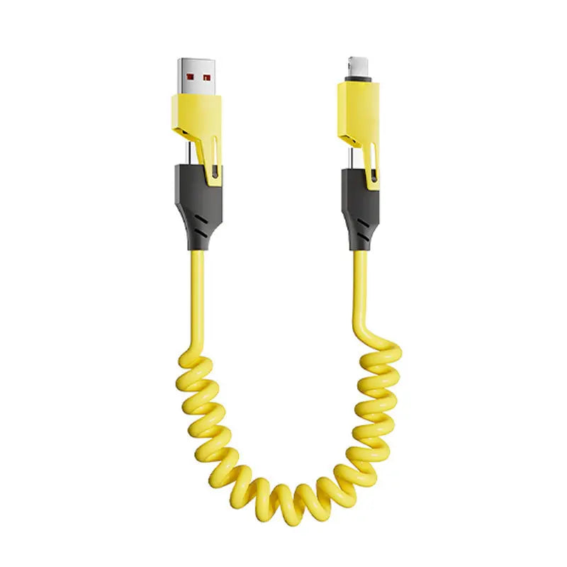 Rynx | 4-in-1 retractable charging cable for ultra-fast charging