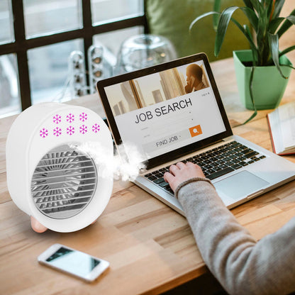 Rynx | 4-in-1 Portable Mini Desk Water Mist Cooling Air Conditioner